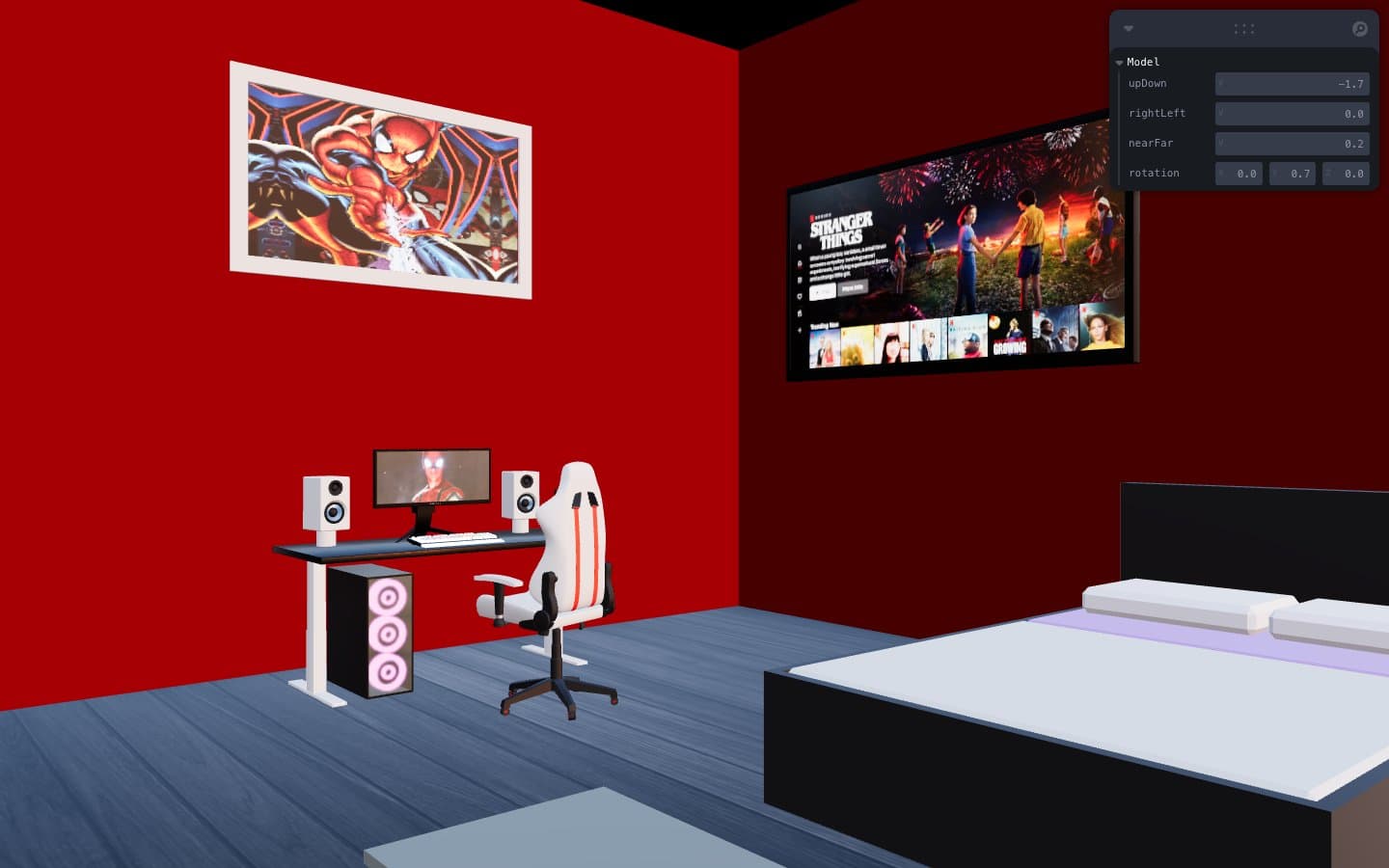 3D Room Explorer